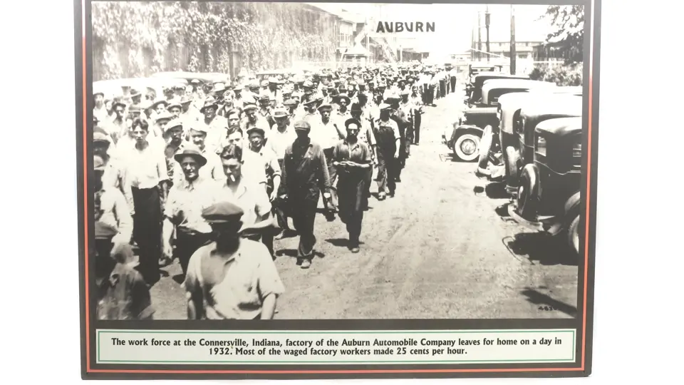 (4) Large Photo's of Auburn Cars and The Automobile Company | Auburn ...