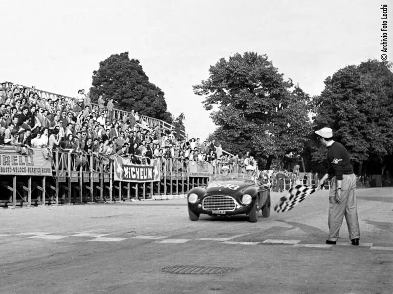 Coppa della Toscana, 1951. Eugenio Castellotti/Sandro Matranga, #1248.