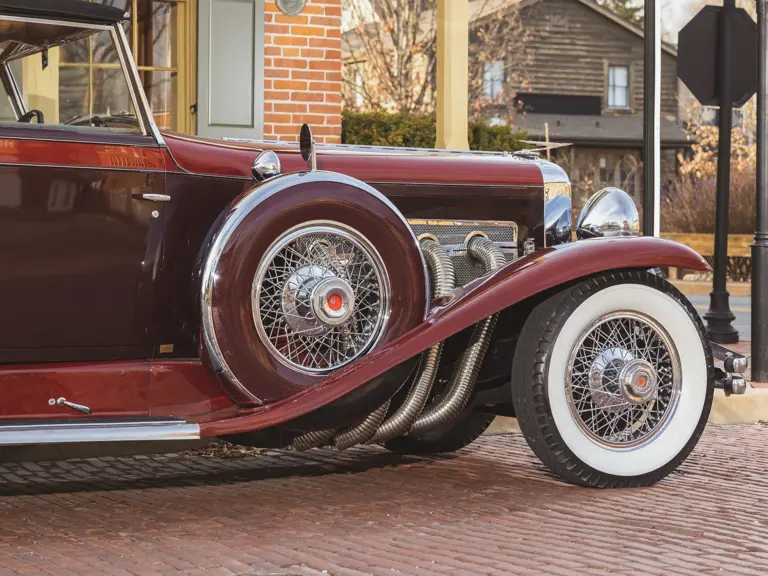 1930 Duesenberg Model J Convertible Sedan | Photo: Ted Pieper - @vconceptsllc