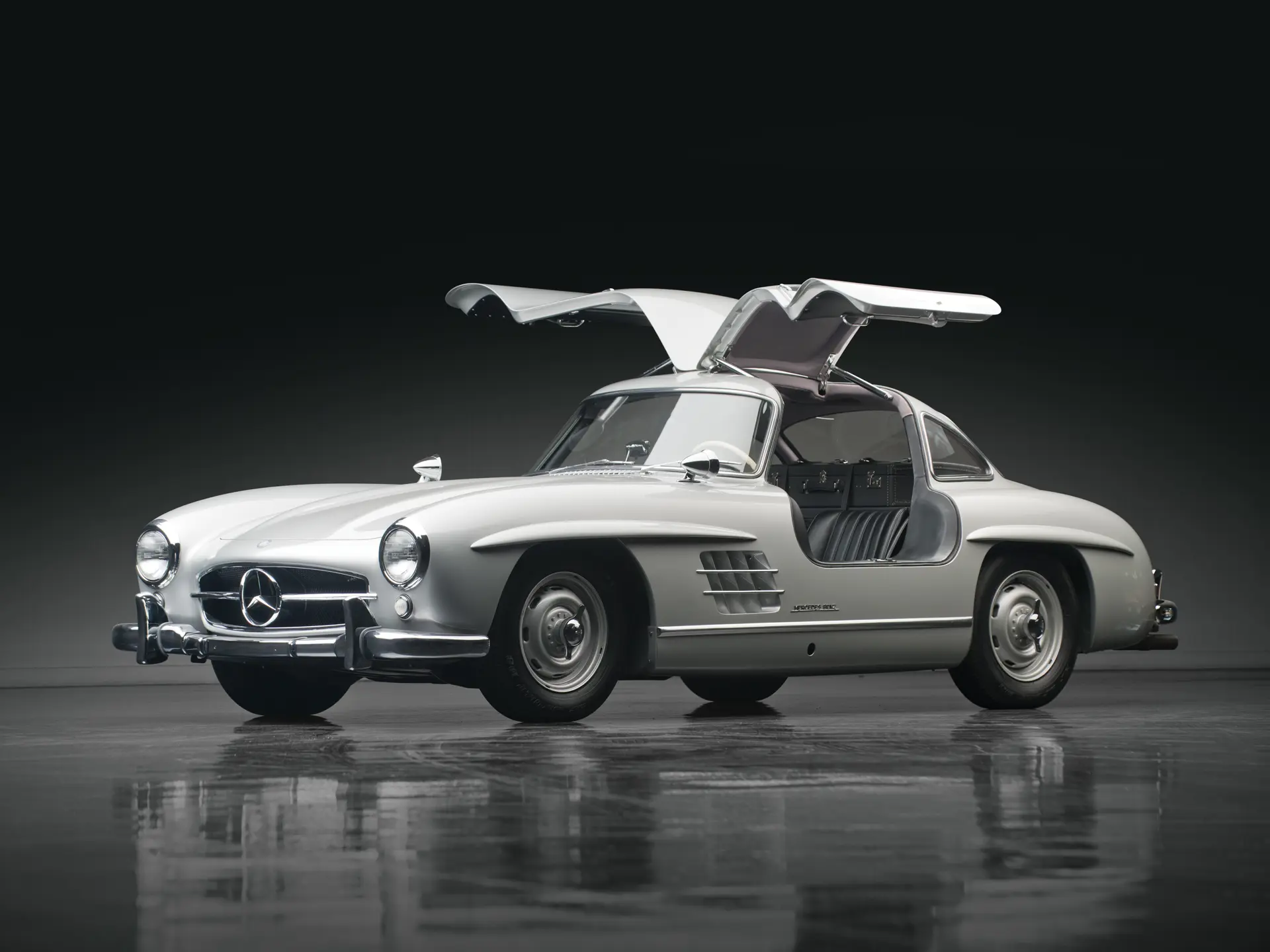 1954年 メルセデス ベンツ 300SL ダイキャストミニカー 1/18