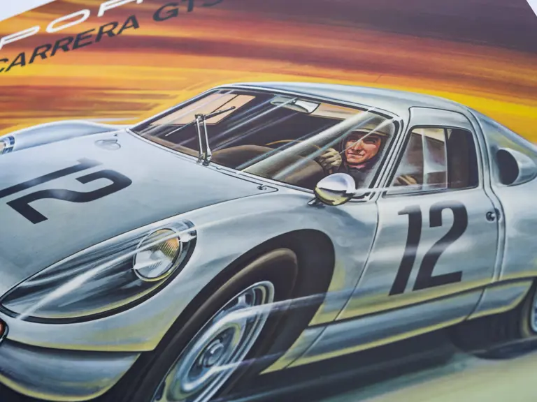 Porsche Carrera GTS Typ 904 Poster, 1964 | The White Collection