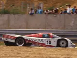Chassis number CK6-88 during the 1988 24 Hours of Le Mans.
