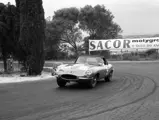 Chassis no. 875807 races towards a 1st place finish at Montes-Claros in 1963.