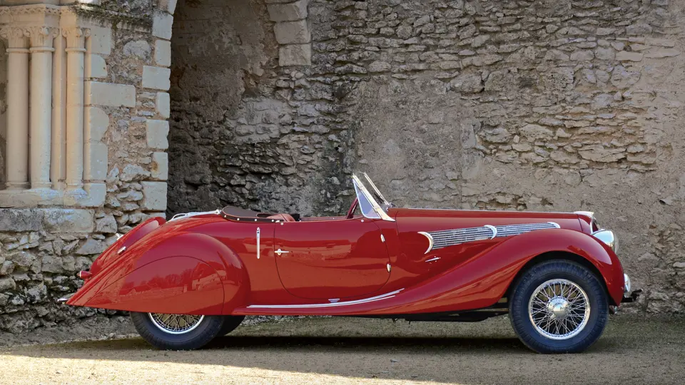 上質で快適 135 Delahaye 1939 MS et Figoni by Roadster Sport Grand ミニカー