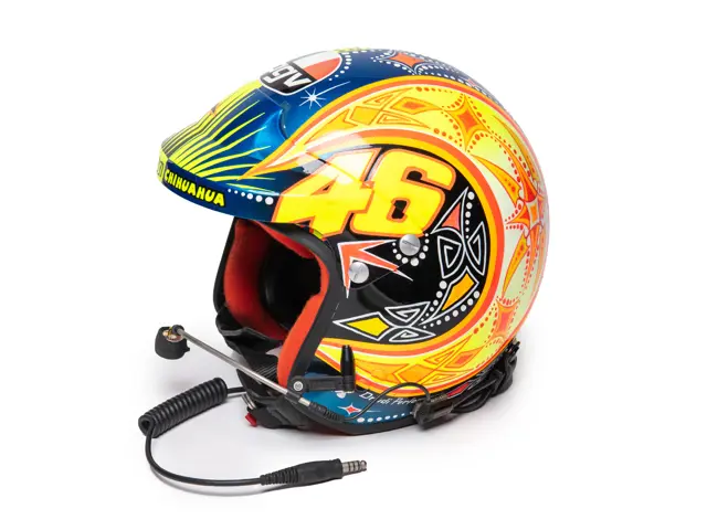 2002 Valentino Rossi Rally GB Signed Helmet | Shift Online: Europe and Middle East | RM Sotheby's 2002 Valentino Rossi Rally GB Signed Helmet | Shift Online: Europe and Middle East | RM Sotheby's