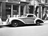 Chassis 800390 parked outside a promenade in Paris, circa 1950s.