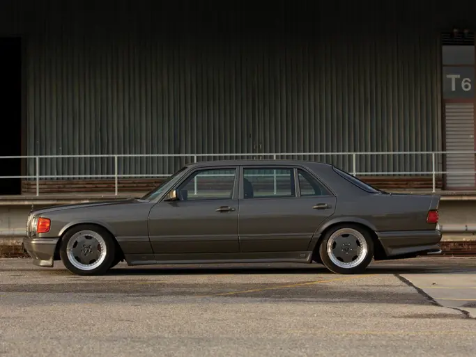 1989 Mercedes Benz 560 SEL AMG offered at RM Sothebys Paris live auction 2020