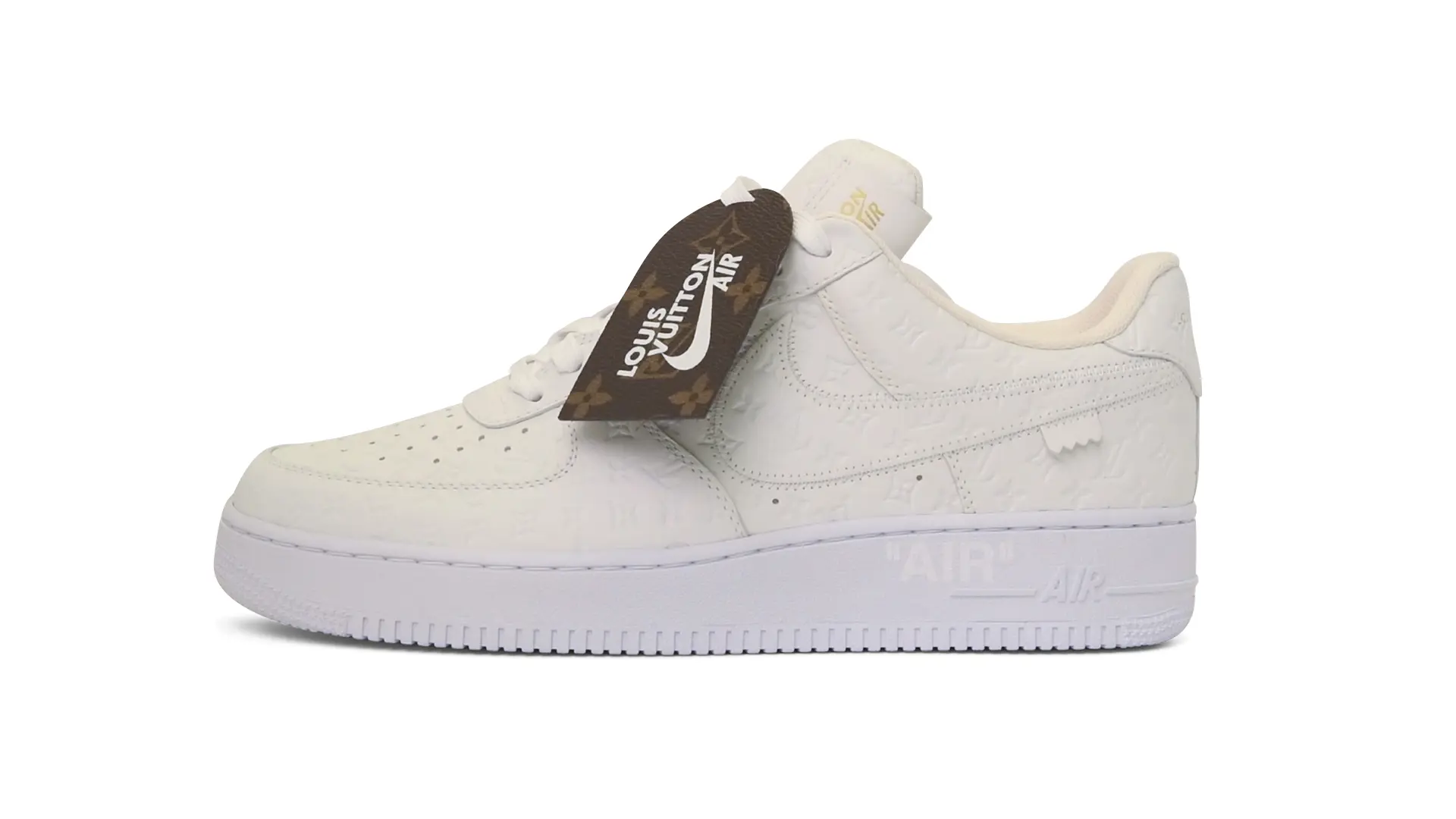 Louis Vuitton x Nike Air Force 1 ホワイト Nike, Louis Vuitton Louis Vuitton X Nike Air Force 1 Mid