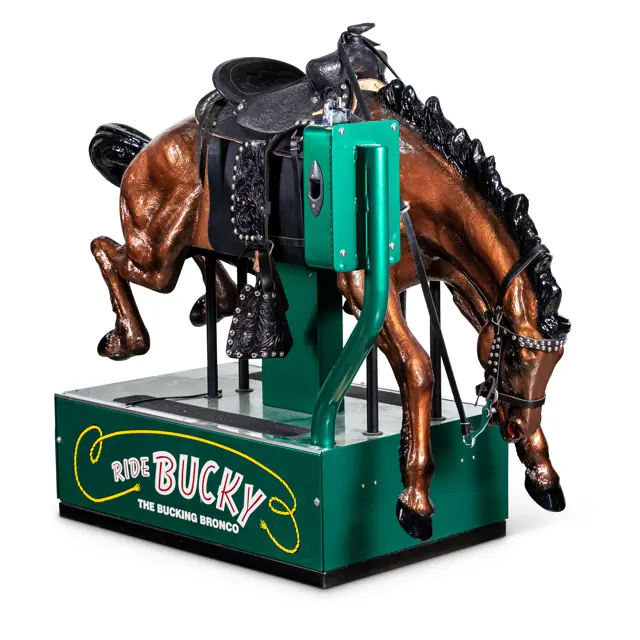 Bucky the Bucking Bronco Coin-Operated Kiddie Ride by Bally's