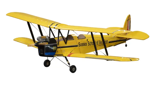 De-Havilland TIGER MOTH 1/6.2 RCモデル faa43ba5cfda840cac34bbfb3e5173