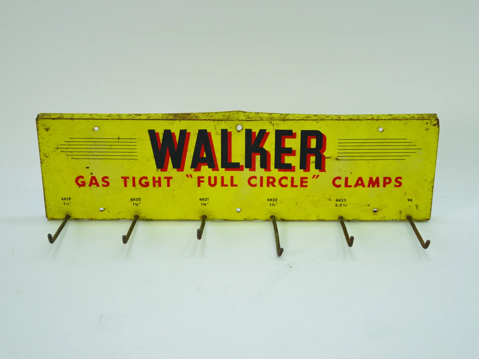Walker gas tight full-circle clamps display rack | Auburn Fall 2016 ...