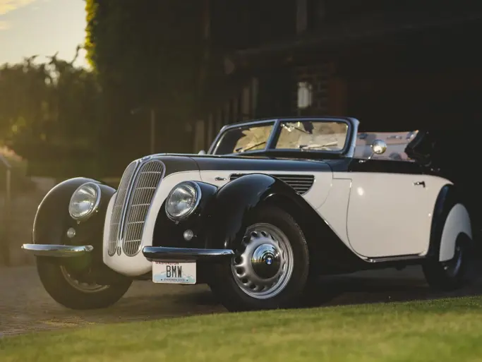 1938 BMW 32728 Sport Cabriolet offered at RM Sothebys Monterey live auction 2022