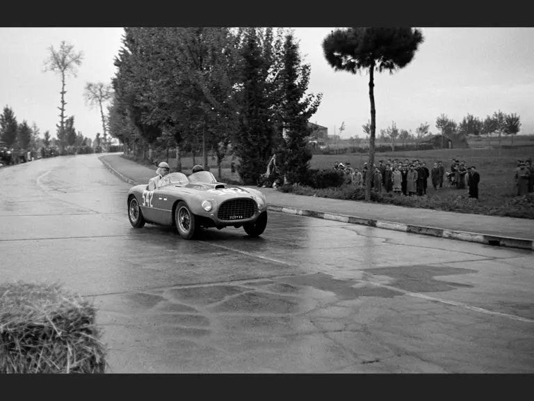 Primo Pezzoli/Giacomo Moioli, #542, DNF, XXI Mille Miglia, 1-2 May 1954.