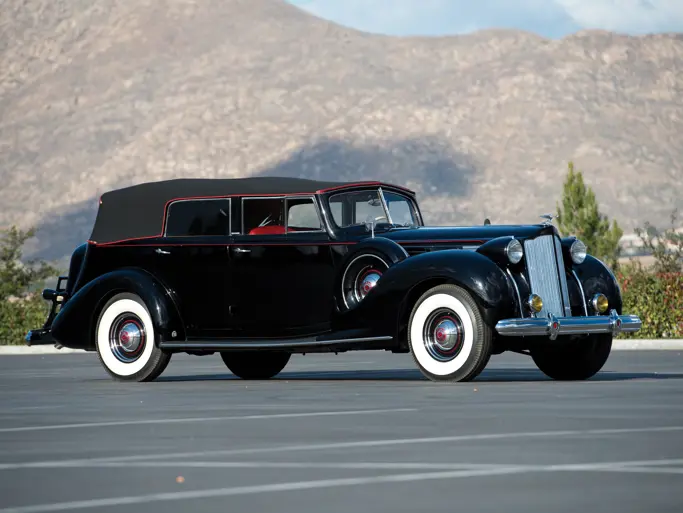 1938 Packard 1608 Twelve Convertible Sedan: market value and price history