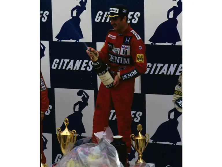 French GP Circuit Paul Ricard France 1986
Podium Nigel Mansell Williams FW11 wins the race, Alan Prost Mclaren MP4/2c is 2nd and Nelson Piquet Williams FW11 3rd
© Formula One Pictures / Picture by John Townsend. Office tele (+36)26 322 826 Hungarian mobile (+36) 70 776 9682. UK Mobile +44 7747 862606 www.f1pictures.com.
Vat Number 221 9053 92
 
