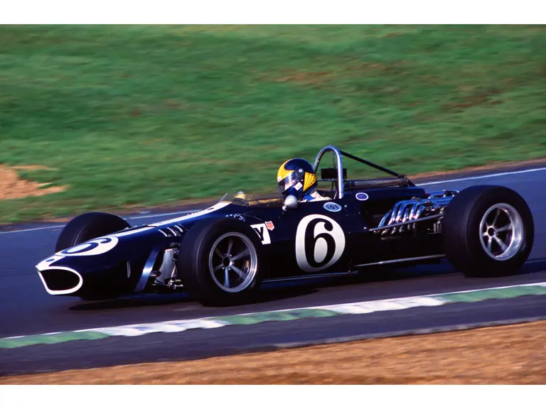 Chassis no. 103 as seen in historic racing in the UK in 2001.