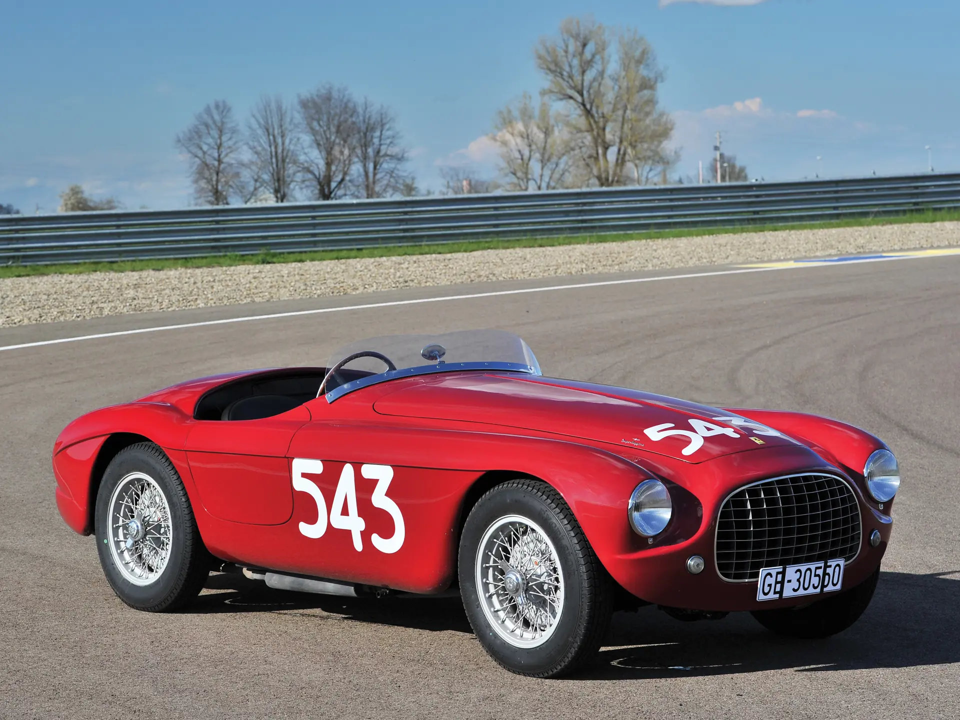 MY2060希少■Ferrari■フェラーリ スタジャン ブルゾン 豚革 牛革 1952 Ferrari 212 Export Barchetta by Touring | Villa Erba 2015