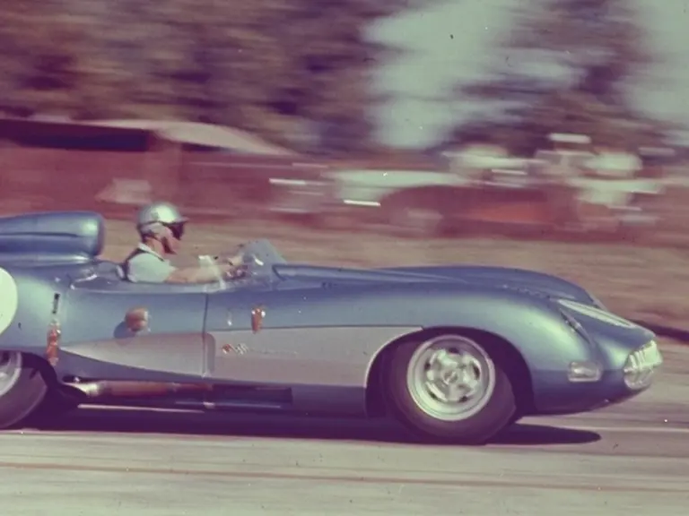 The Chevrolet Corvette SS at the 1957 12 Hours of Sebring.