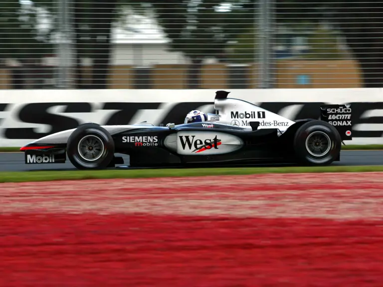 On the opening day of the 2003 season, David Coulthard took 1st place at the Australian Grand Prix with chassis MP4-17A-06.