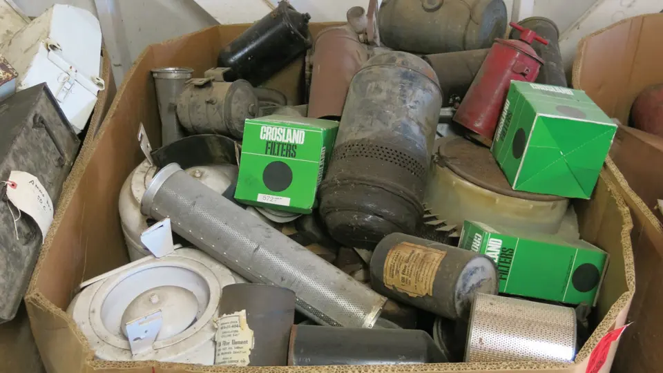 Large Miscellaneous Lot Of Air Filters | The Littlefield Collection ...
