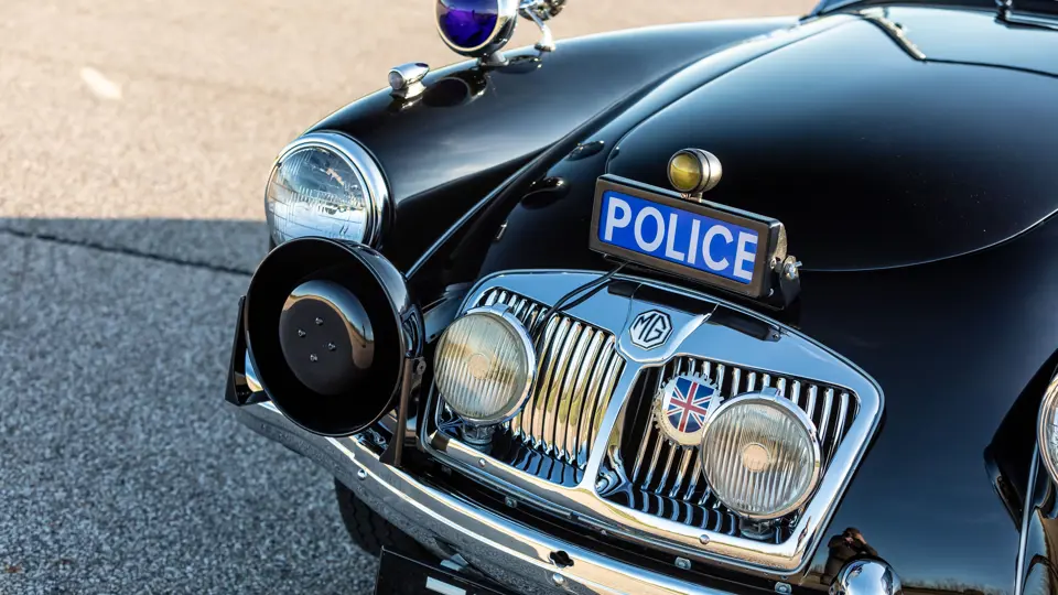 1961 MG MGA Mk II Police Car - Photo: Teddy Pieper - @vconceptsllc