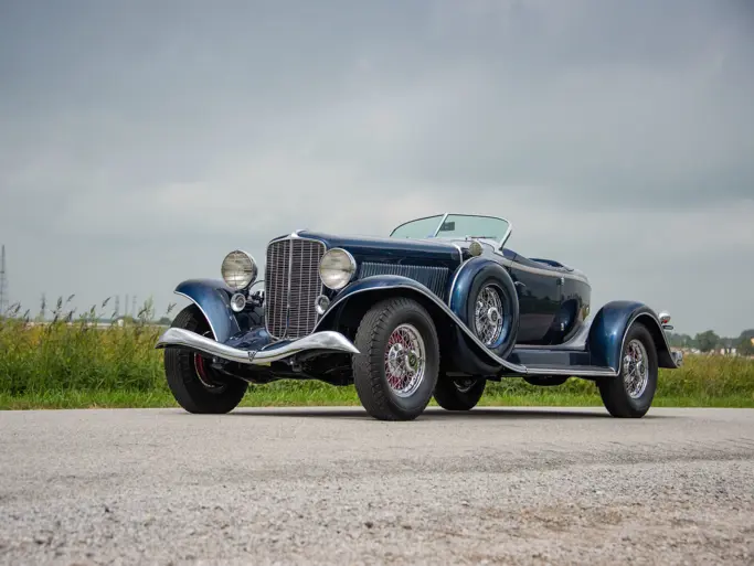 1933 Auburn 12-165 Salon Speedster: market value and price history