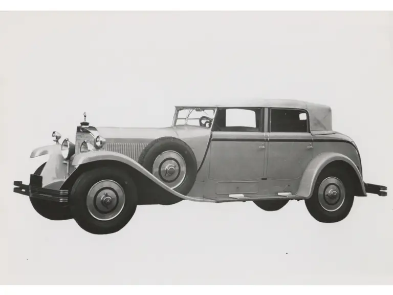 What is believed to be chassis number 35813, as shown at the 1928 New York Automobile Salon.